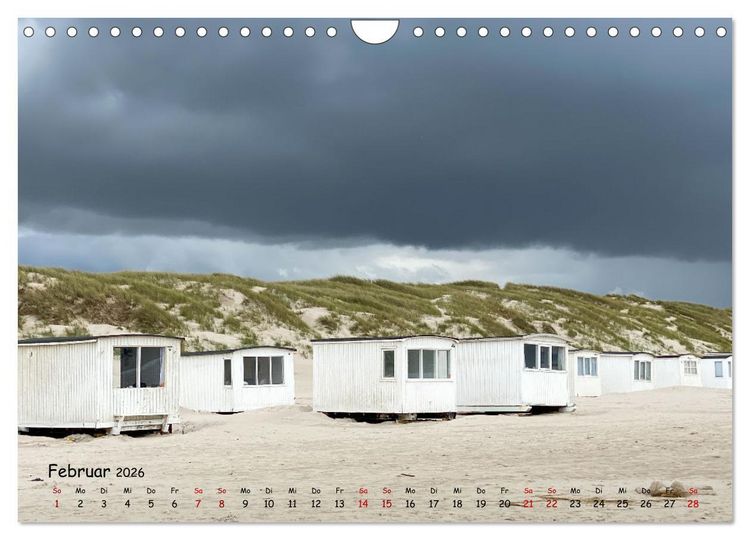 Produktbild: Nordj&uuml;tland - D&auml;nemarks Norden erleben (Wandkalender 2026 DIN A4 quer), CALVENDO Monatskalender
