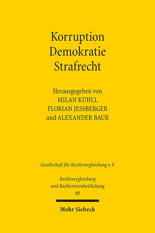 Produktbild: Korruption - Demokratie - Strafrecht