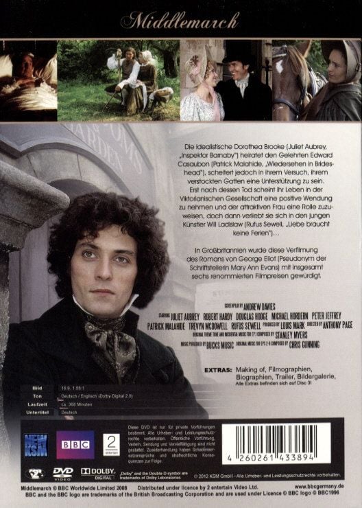 Produktbild: Middlemarch [3 DVDs]