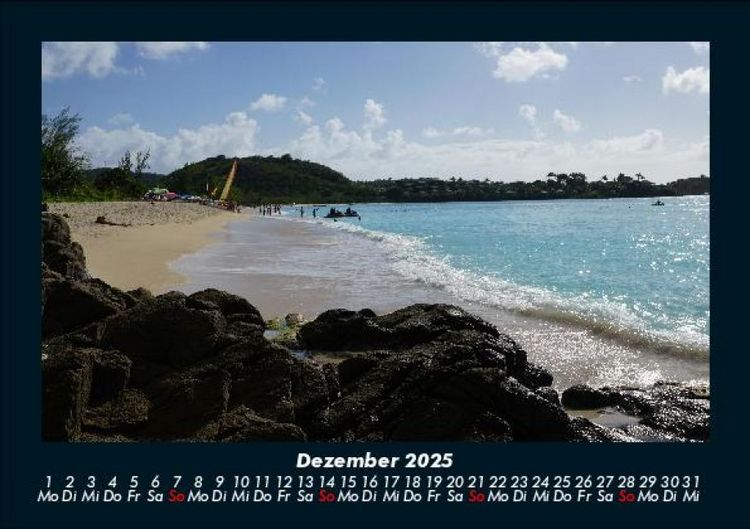 Produktbild: Karibik 2025 Fotokalender DIN A5