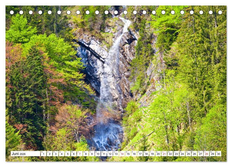 Produktbild: Gr&uuml;&szlig;e aus Untertauern (Tischkalender 2026 DIN A5 quer), CALVENDO Monatskalender