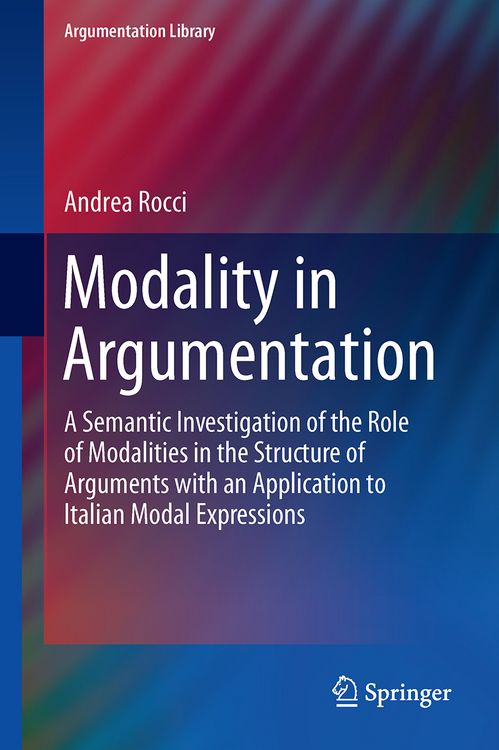 Produktbild: Modality in Argumentation