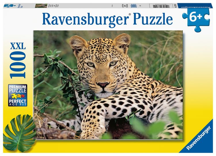 Produktbild: Kinderpuzzle 100 XXL Teile - Vio die Leopardin