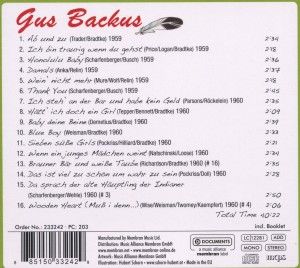Produktbild: Gus Backus-Da sprach der alte
