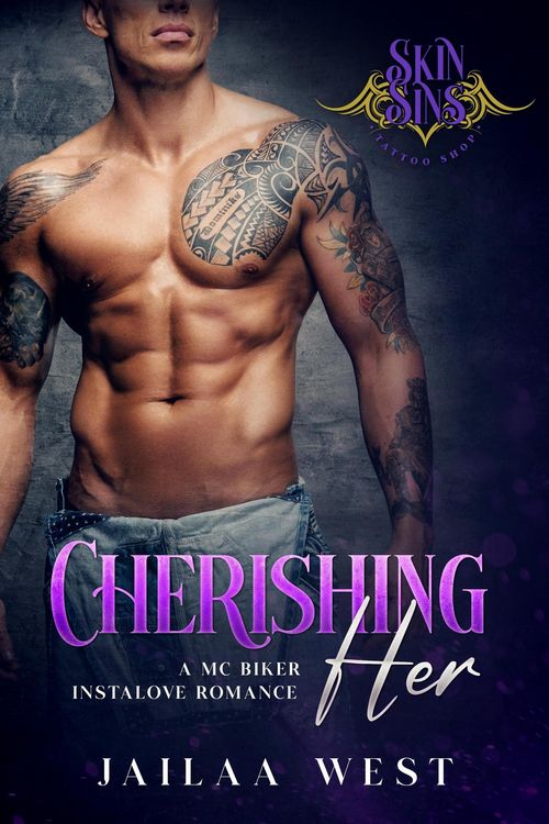 Produktbild: Cherishing Her (Skin Sins MC Tattoo Shop, #1)