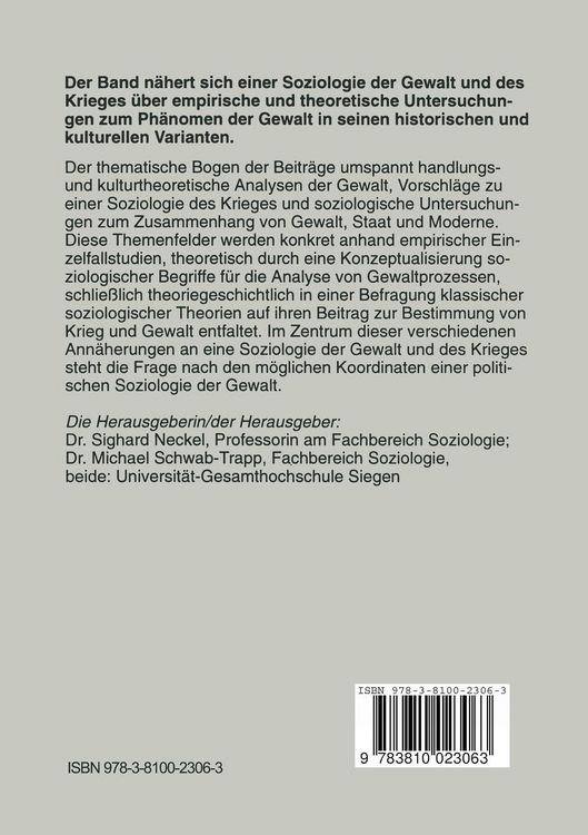 Produktbild: Ordnungen der Gewalt