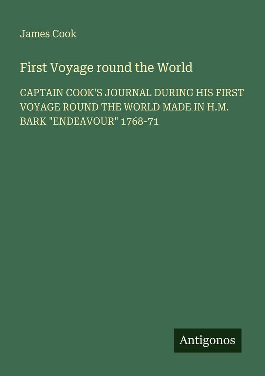 Produktbild: First Voyage round the World