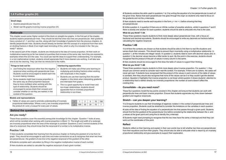 Produktbild: White Rose Maths - Key Stage 3 Behind the Questions Teacher Guide 3