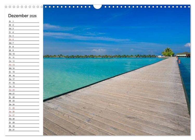 Produktbild: Traumstr&auml;nde in der Karibik (Wandkalender 2026 DIN A3 quer), CALVENDO Monatskalender