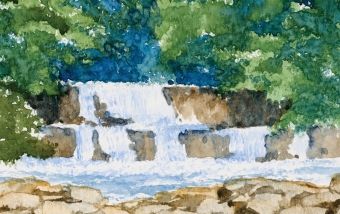 Produktbild: Watercolor Mixing Deck: Landscapes