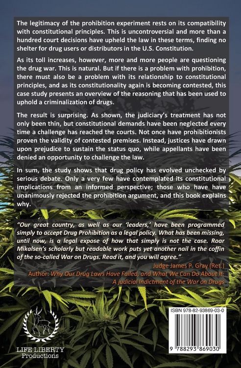 Produktbild: Constitutional Challenges to the Drug Law