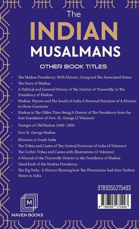 Produktbild: The Indian Musalmans