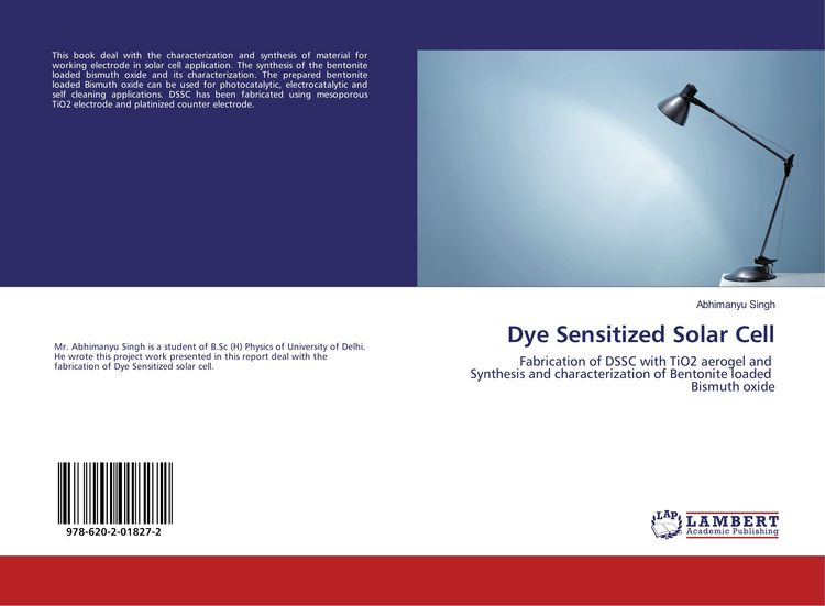 Produktbild: Dye Sensitized Solar Cell