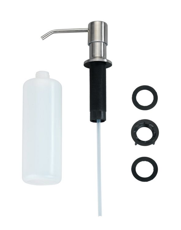 Produktbild: Einbau Seifen- und Sp&uuml;lmittelspender Mod. Monti, Seifendosierer, 400 ml