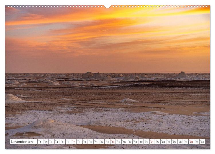 Produktbild: &Auml;gypten - die Weisse W&uuml;ste (Wandkalender 2027 DIN A2 quer), CALVENDO Monatskalender