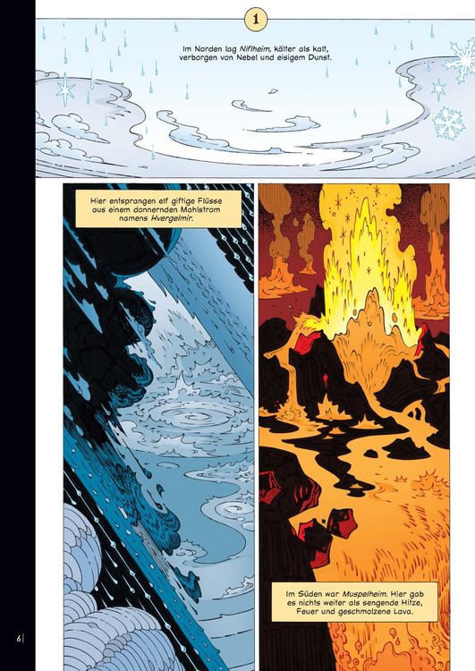 Produktbild: Nordische Mythen und Sagen (Graphic Novel). Band 1
