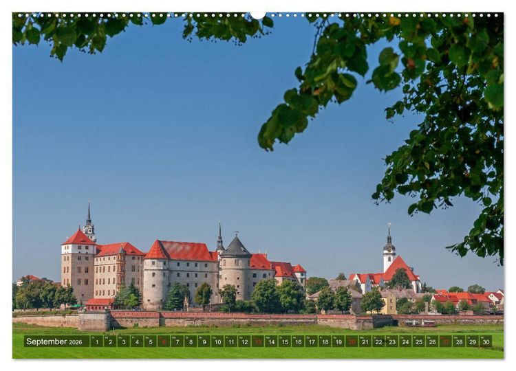 Produktbild: Unterwegs in Torgau (Wandkalender 2026 DIN A2 quer), CALVENDO Monatskalender