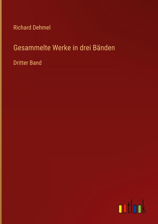 Produktbild: Gesammelte Werke in drei B&auml;nden