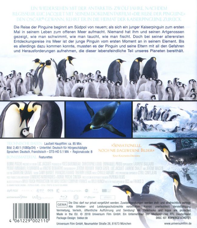Produktbild: Die Reise der Pinguine 2 - Der Weg des Lebens
