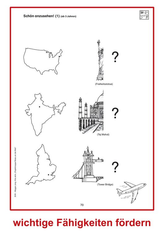 Produktbild: Kita aktiv: Projektmappe Reise um die Welt