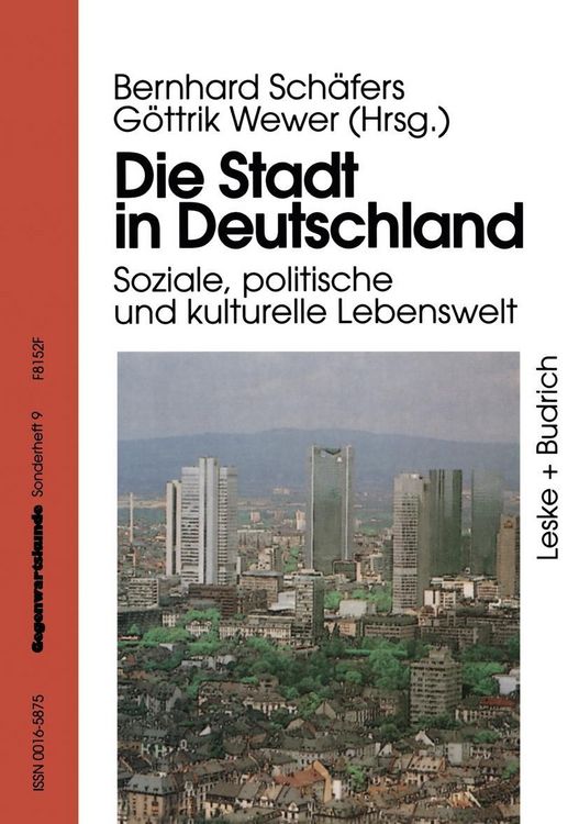 Produktbild: Die Stadt in Deutschland