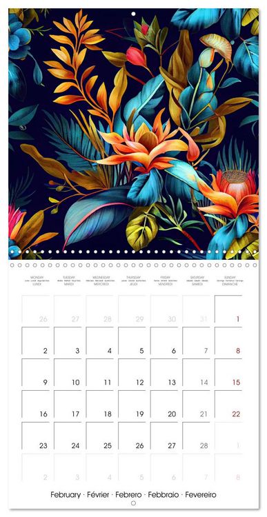 Produktbild: The Art of Botany (Wall Calendar 2026 12 &times; 12 Inch) CALVENDO 12 Month Wall Calendar