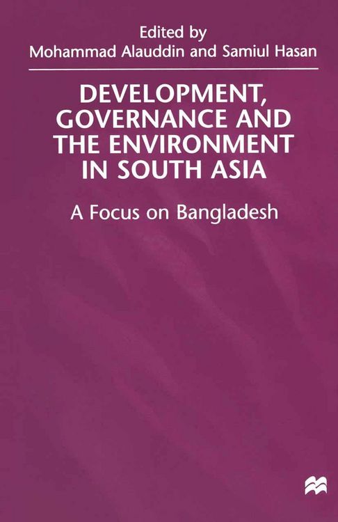 Produktbild: Development, Governance and Environment in South Asia
