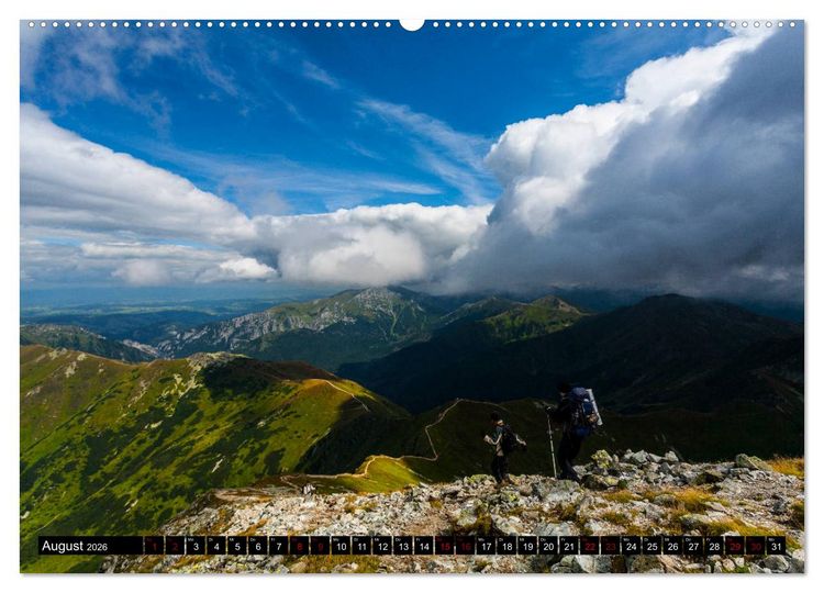 Produktbild: Berge. Polen (hochwertiger Premium Wandkalender 2026 DIN A2 quer), Kunstdruck in Hochglanz