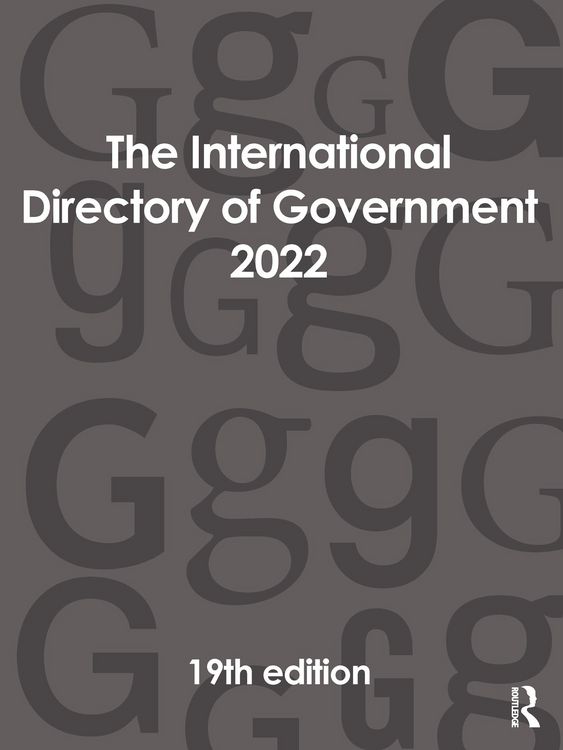 Produktbild: The International Directory of Government 2022