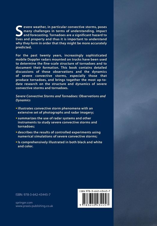 Produktbild: Severe Convective Storms and Tornadoes