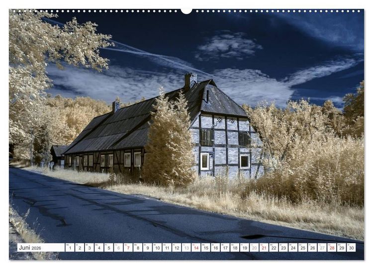 Produktbild: Zauberhafte Infrarot-Fotografie (hochwertiger Premium Wandkalender 2026 DIN A2 quer), Kunstdruck in Hochglanz