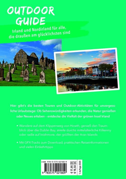 Produktbild: MARCO POLO OUTDOOR GUIDE Reiseführer Irland & Nordirland
