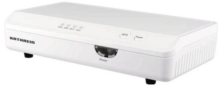Produktbild: Kathrein EXI 04 Ethernet over Coax IP-Einspeiser 700m 900MBit/s