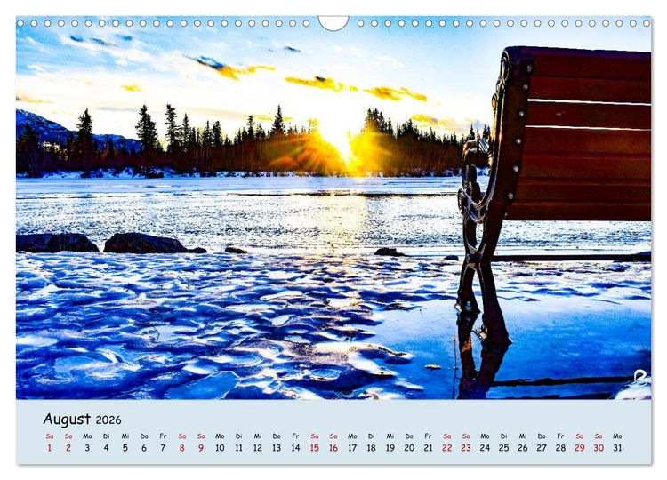 Produktbild: Entdecke den Yukon (Wandkalender 2026 DIN A3 quer), CALVENDO Monatskalender