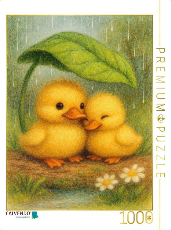 Produktbild: CALVENDO Puzzle Unter'm Bl&auml;tterdach | 1000 Teile Lege-Gr&ouml;&szlig;e 64x48cm Foto-Puzzle f&uuml;r gl&uuml;ckliche Stunden