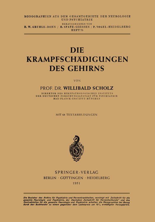 Produktbild: Die Krampfsch&auml;digungen des Gehirns