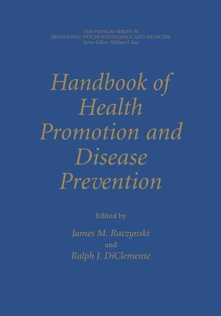 Produktbild: Handbook of Health Promotion and Disease Prevention