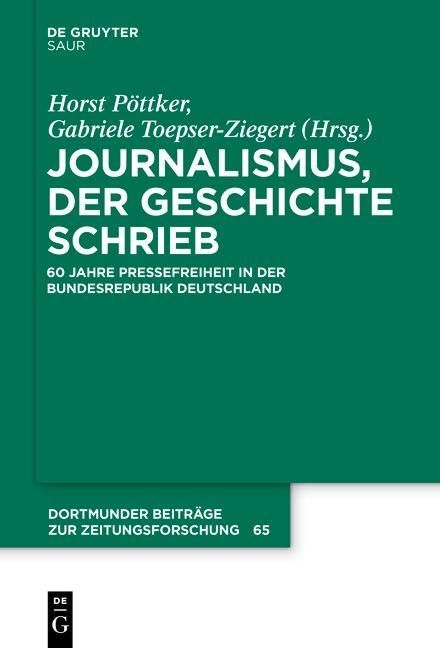 Produktbild: Journalismus, der Geschichte schrieb