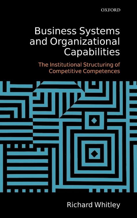 Produktbild: Business Systems and Organizational Capabilities
