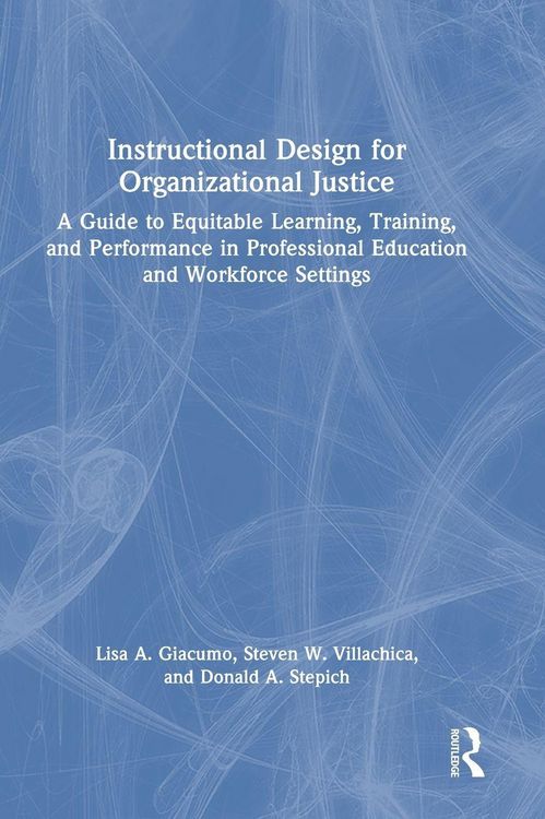 Produktbild: Instructional Design for Organizational Justice