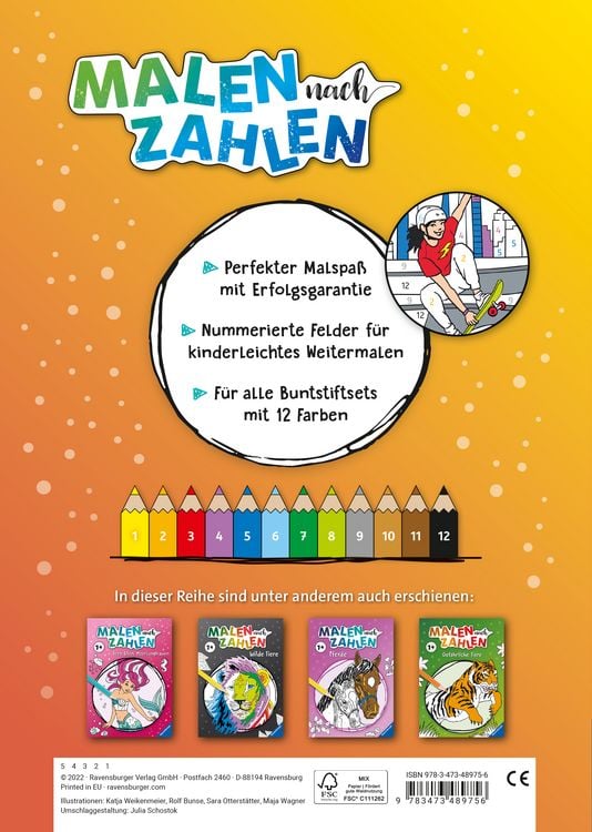 Produktbild: Malen nach Zahlen - Ferien