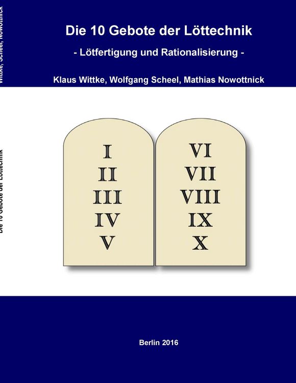 Produktbild: Die 10 Gebote der L&ouml;ttechnik