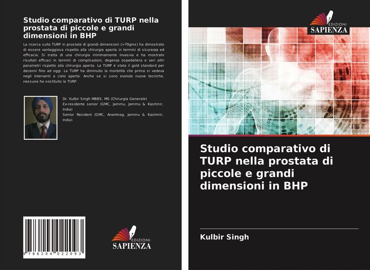 Produktbild: Studio comparativo di TURP nella prostata di piccole e grandi dimensioni in BHP