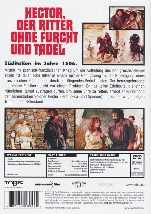 Produktbild: Hector, Ritter ohne Furcht und Tadel