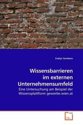 Produktbild: Sambare, E: Wissensbarrieren im externen Unternehmensumfeld