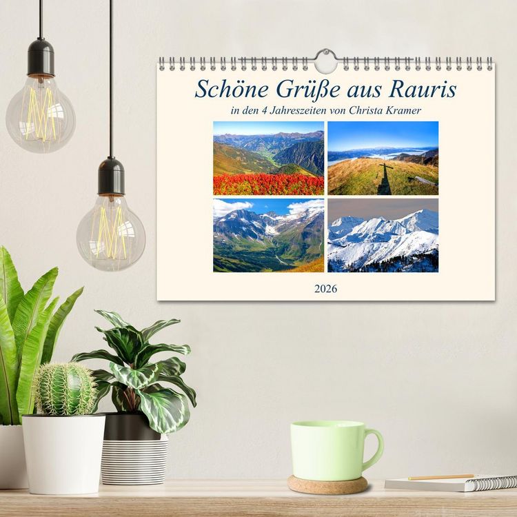 Produktbild: Sch&ouml;ne Gr&uuml;&szlig;e aus Rauris (Wandkalender 2026 DIN A4 quer), CALVENDO Monatskalender