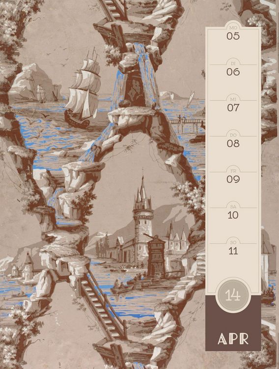 Produktbild: Patterns Wochenplaner Kalender 2027
