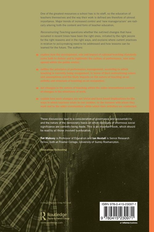 Produktbild: Reconstructing Teaching