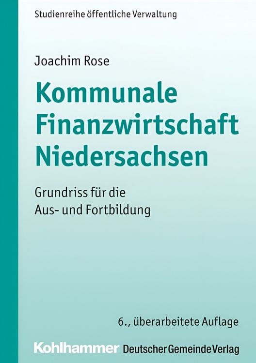 Produktbild: Kommunale Finanzwirtschaft Niedersachsen