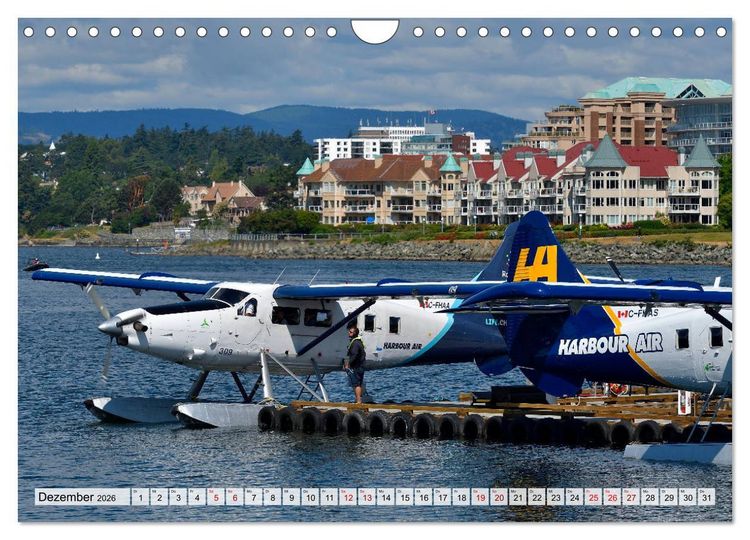Produktbild: Zauberhaftes Victoria BC (Wandkalender 2026 DIN A4 quer), CALVENDO Monatskalender